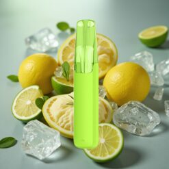 Snowplus Dash 4000 Puff Kerámia Atomizálós Egyszerhasználatos Eszköz 7,5 ml, 530 mAh Citrom-Lime Ice