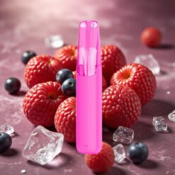 Snowplus Dash 4000 Puff Kerámia Atomizálós Egyszerhasználatos Eszköz 7,5 ml Vörösboros jég