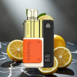 Snowplus Swift 5000 Puffs Dual Mesh 1000 mAh 2+10 ml 2% Pod Készlet Fekete Limonádé Ice