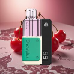 Snowplus Swift 5000 Puffs Dual Mesh 1000 mAh 2+10 ml 2% Pod Készlet Szénsavas Cherry