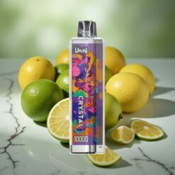UWIN Crystal 10000 Puff 18ml RGB Citrom-Lime