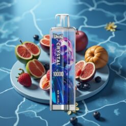 UWIN Crystal 10000 Puff RGB 18ml 0.8 Ohm Mesh Type-C