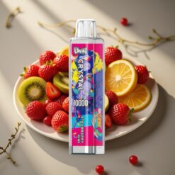 UWIN Crystal 10000 Puff RGB, 18ml, Type-C, 0,8 Ohm hálós tekercs