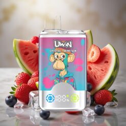 UWIN Crystal Twins 40000 Puff Kettős Íz 32ml Type-C
