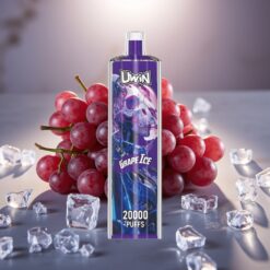 Uwin Shisha Hookah Crystal 20000 Puffs 22ml Mesh Coil Type-C 650mAh DTL