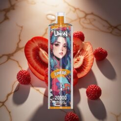 Uwin Shisha Hookah Crystal 20000 Puffs 22ml Mesh Coil Type-C 650mAh Love 66