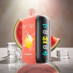 ELF BAR RAYA D3 25000 Puff Egyhasználatos E-víz Görögdinnye Jég 23ml 5%