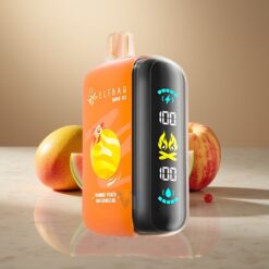 ELF BAR RAYA D3 25000 Puff Eldobható E-párna (Mangó-Őszibarack-Görögdinnye, 23ml, 5% nikotin)