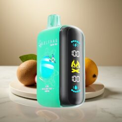ELF BAR RAYA D3 25000 Puff Eldobható E-pohár Kiwi Passiógyümölcs Guava Íz, 23ml, 850mAh, Type-C