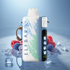 Elf Bar Ice King 40000 Puff Újratölthető Kék Áfonya Jég Vape