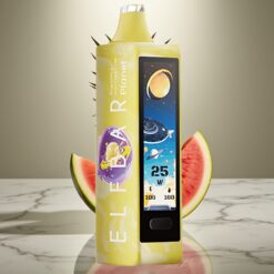 Elf Bar Planet 25000 Puff Almalmazható E-szivar Ananász-Görögdinnye Íz 18ml 50mg Mesh