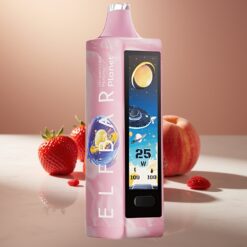 Elf Bar Planet 25000 Puff Egyszerhasználatos E-pohár 50mg, Eper-Őszibarack Íz