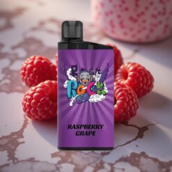 Iget Bar 3500 Puffs 1400 mAh Mesh Coil PC+ALU Málna-szőlő