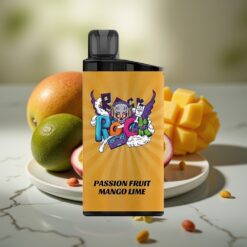 Iget Bar 3500 Puffs 1400 mAh Mesh Coil PC+ALU Maracuja-mangó-lime