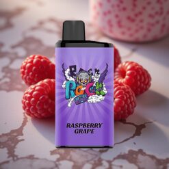 Iget Bar Pro 10000 Puffs 2000 mAh Mesh Coil PC+ALU Málna-szőlő