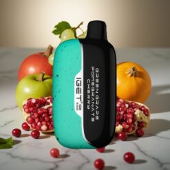 Iget Moon K5000 Puffs PC Mesh 1.35 Ohm Zöld szőlő-gránátalma-cseresznye